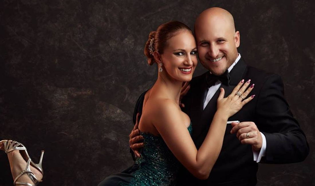 Pablo Manassero y Lucía Pividori, desde Rumania, invitaron a la Milonga de Avellaneda