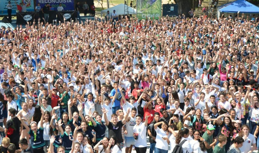 Se realiza hoy el tradicional «Corte de Calle» de los estudiantes secundarios