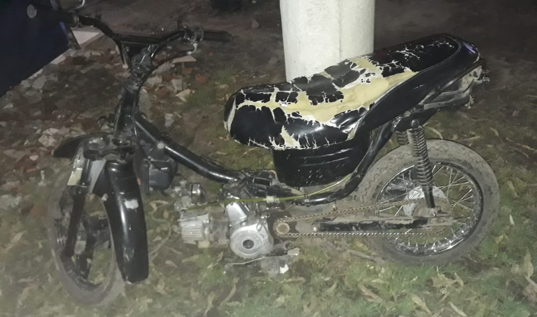 Secuestraron una moto «mosquito» en Reconquista