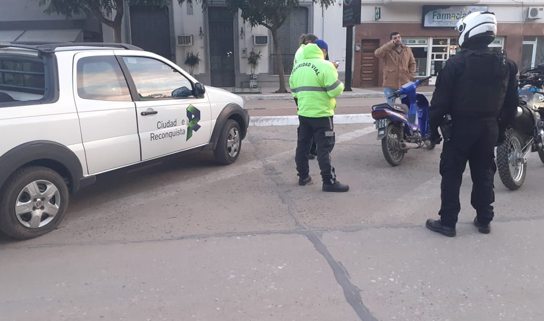 Retienen una moto cuyo conductor estaba alcoholizado