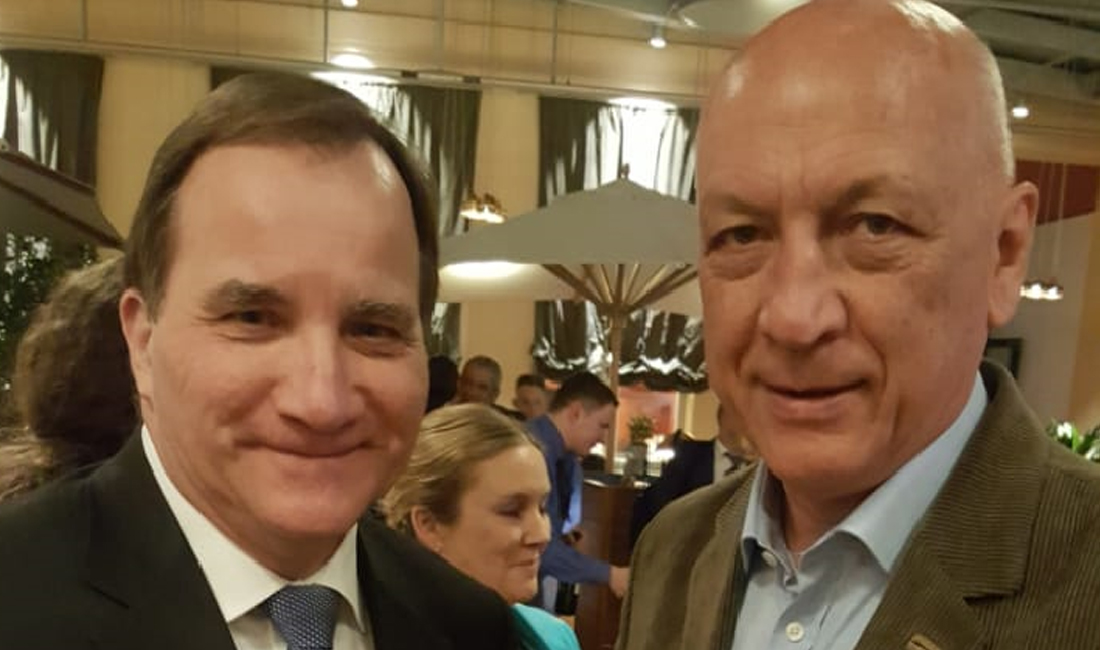Bonfatti se reunió en Suecia con líderes progresistas de todo el mundo
