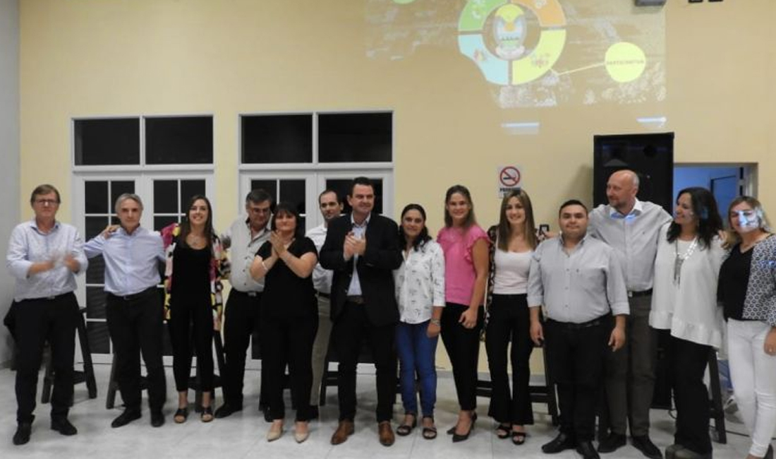 Roberto Spontón presentó el gabinete con el que gobernará Malabrigo