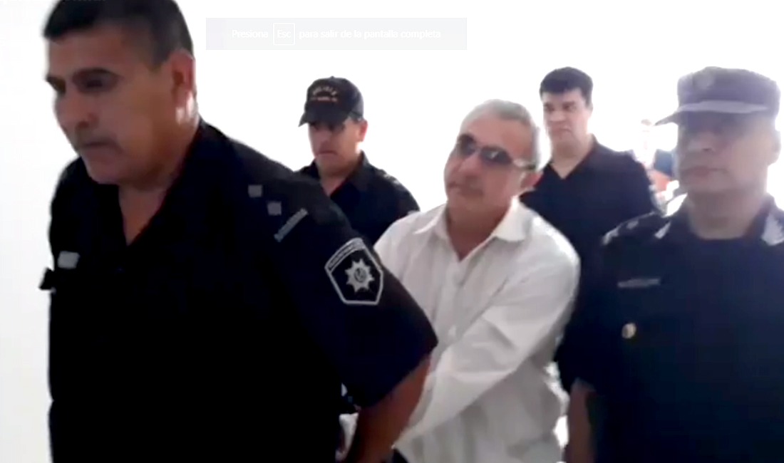 Ordenaron la inmediata detención de Monzón por «peligro de fuga»