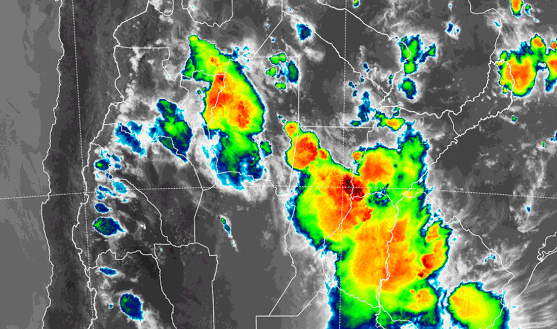 Se aproxima una tormenta al norte santafesino