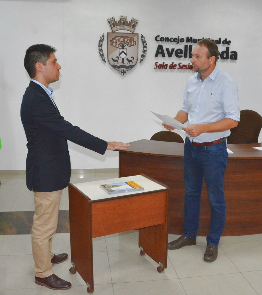 Asumió el nuevo concejal de la ciudad de Avellaneda