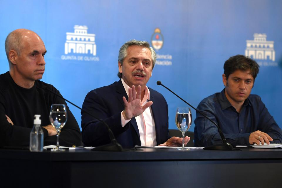 El Presidente anunció que la cuarentena será más estricta en la Capital Federal y en el Gran Buenos Aires