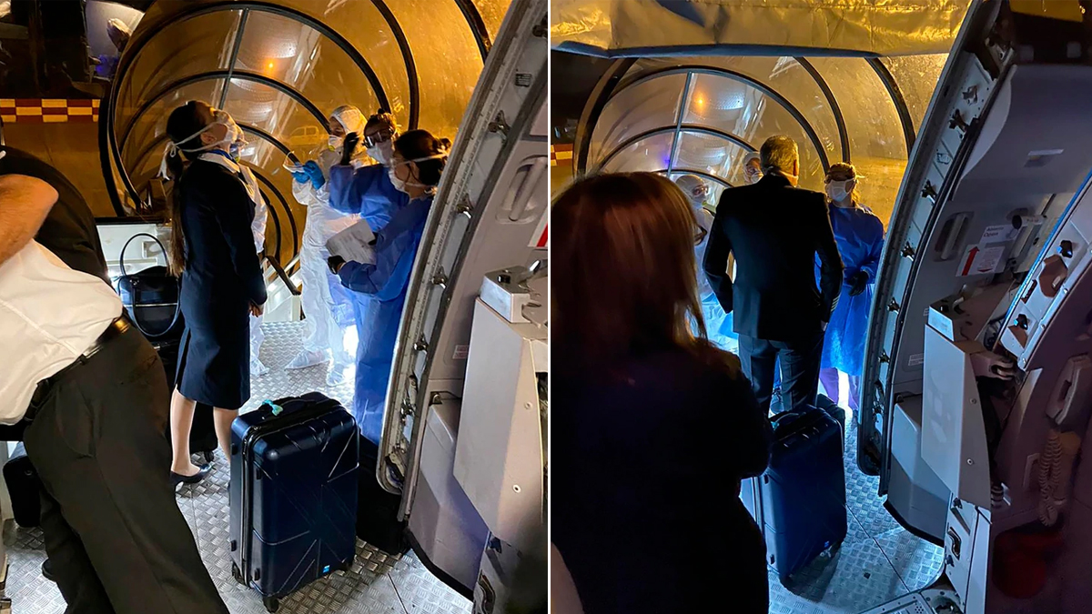 Coronavirus: se activó el protocolo de seguridad en Ezeiza por un pasajero con fiebre