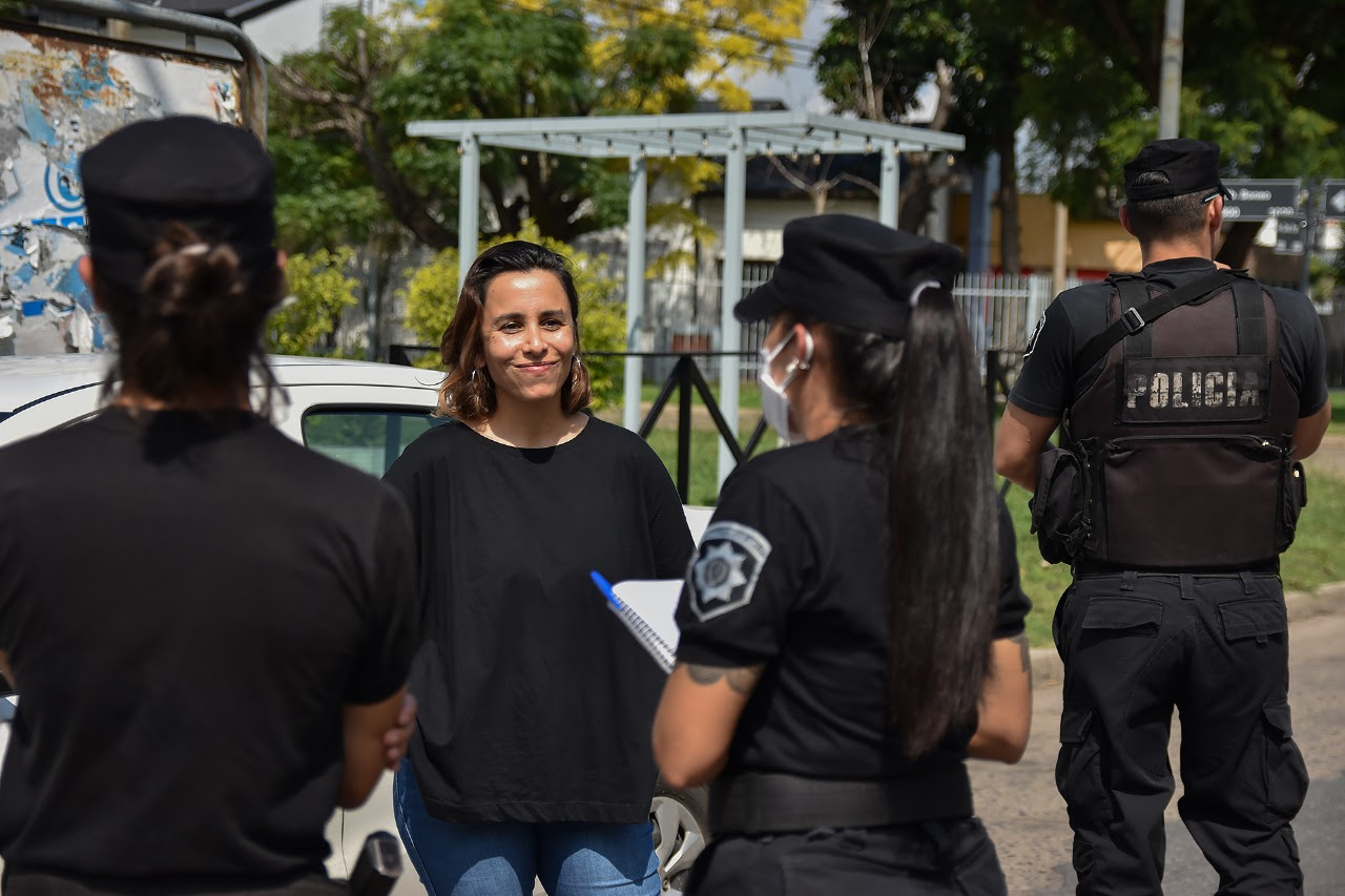 Programa de contención para el personal policial