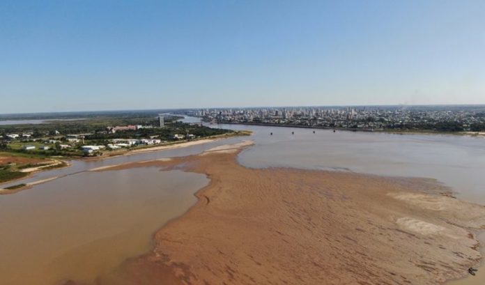 El río Paraná continúa con un descenso marcado y hay preocupación