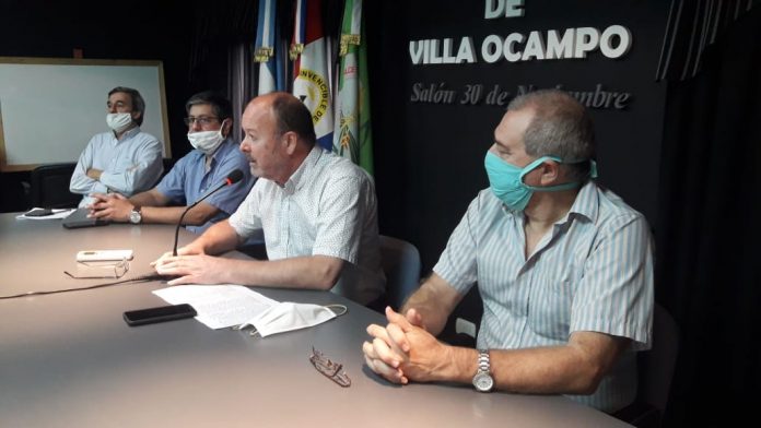 El intendente de Villa Ocampo no descartó la aparición de un posible brote de contagio