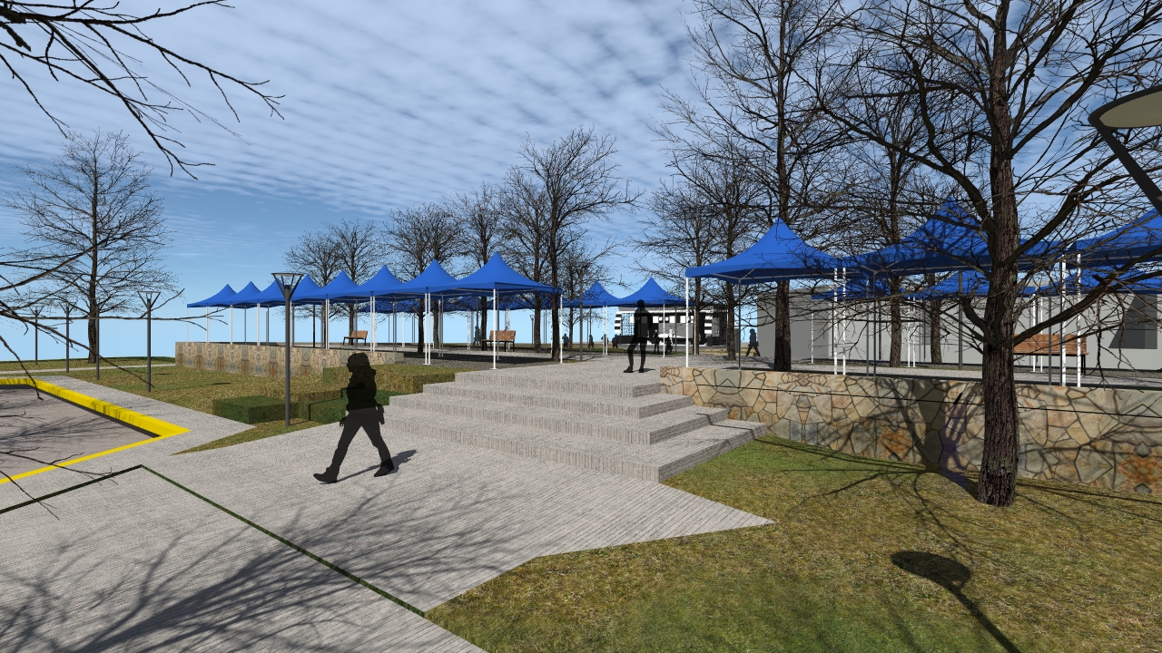 Reconquista Obras: Paseo de los Artesanos