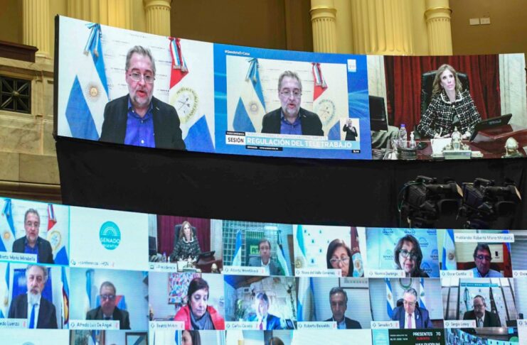 Mirabella destacó la sanción de la ley de Teletrabajo