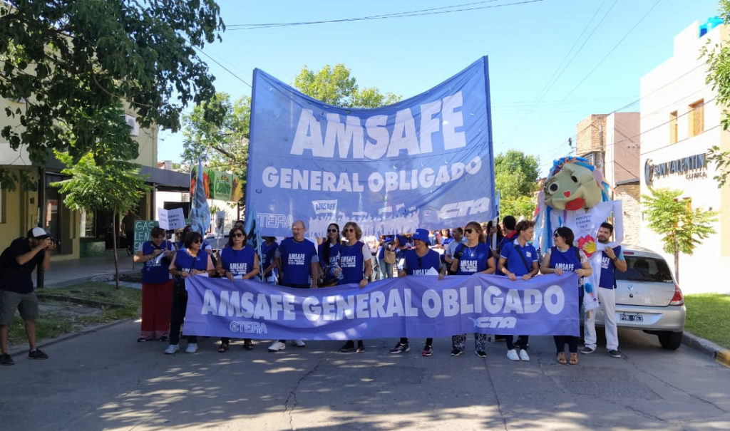 Amsafe y Sadop definieron paros para las próximas dos semanas