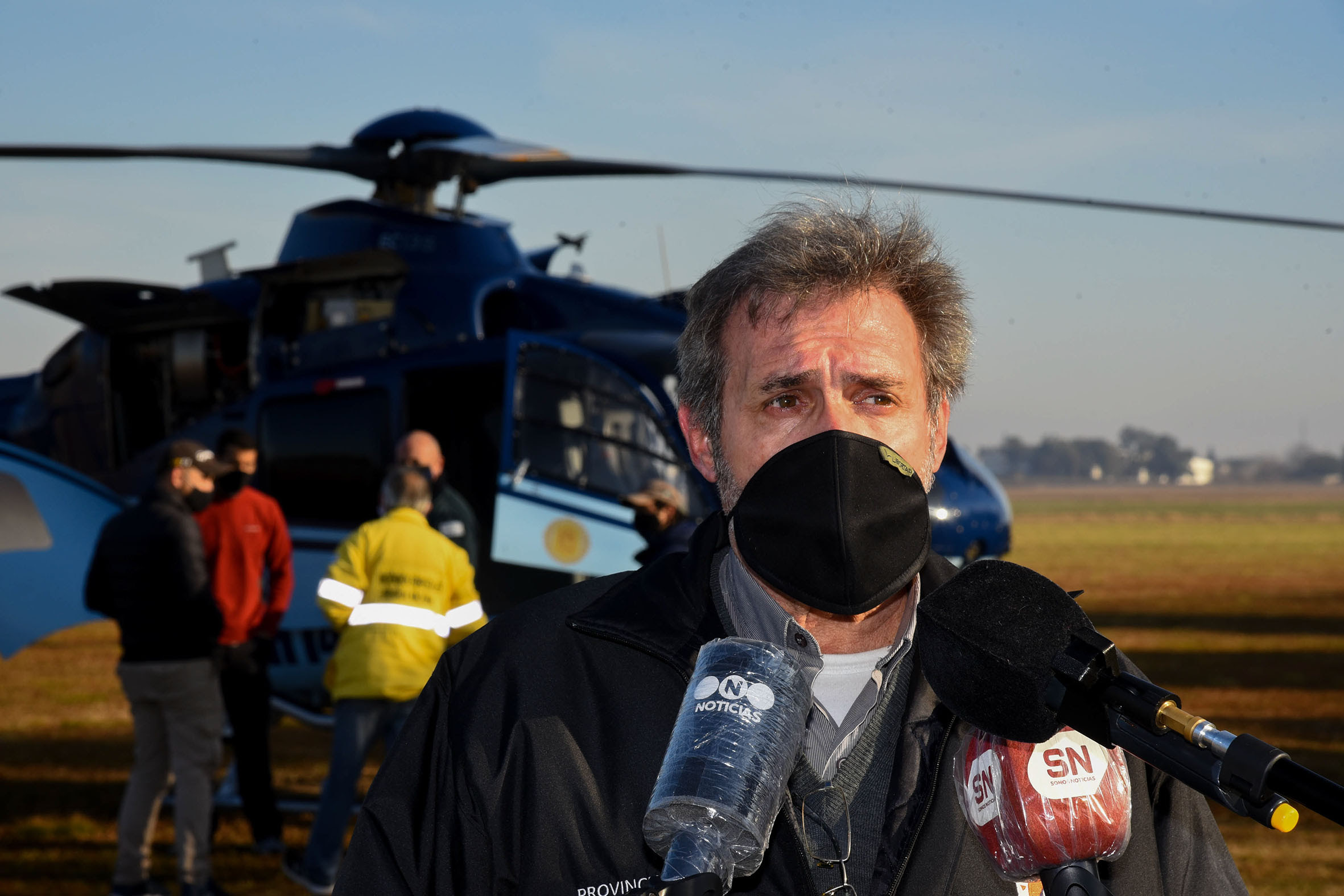 Gasparutti sobre el fuego en las islas: “Reclamamos una posición más firme de la Justicia Federal”