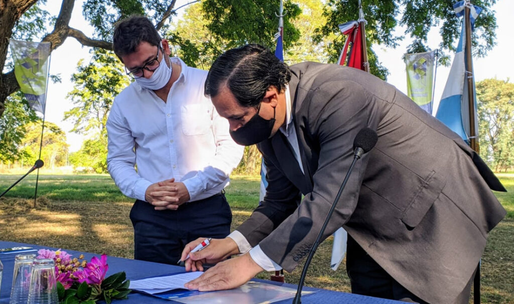Reconquista y el INTA firmaron un convenio de coorperación