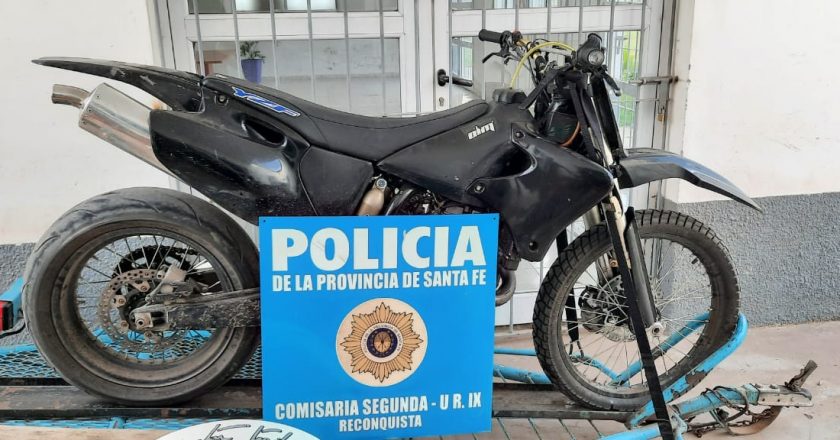 Le robaron la moto y la pusieron a la venta