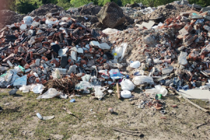 Basural a cielo abierto de Reconquista.