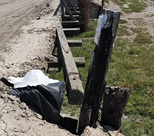 Un problema más en torno a la sequía: puentes rotos impiden llevar agua