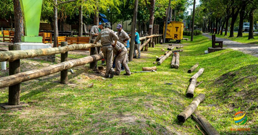 Malabrigo: El gobierno trabaja en la renovación de  El Parque de los Pinos