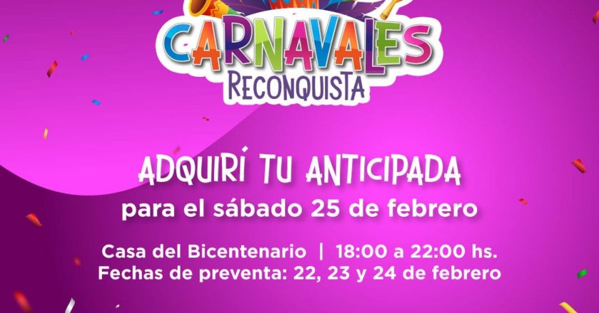 Comienza la preventa de estradas para la última noche de corsos