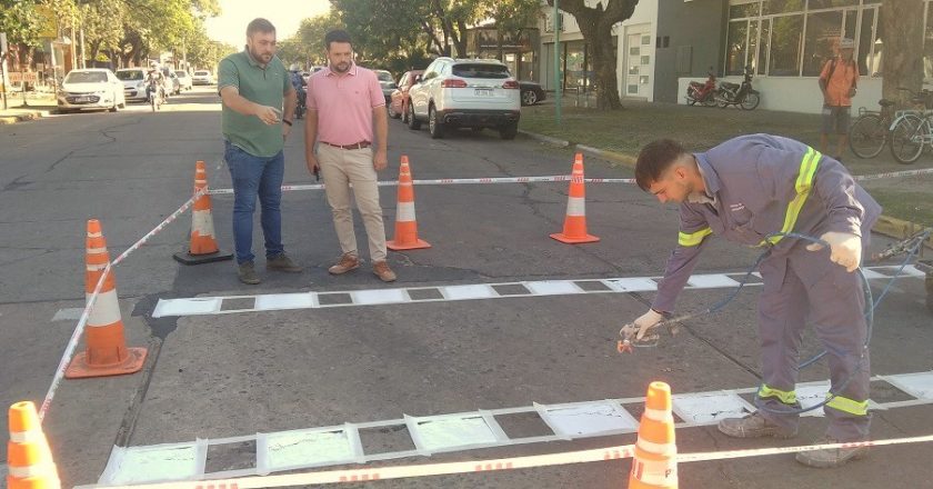 El Gobierno de Avellaneda realiza mejoras en las inmediaciones de los establecimientos educativos