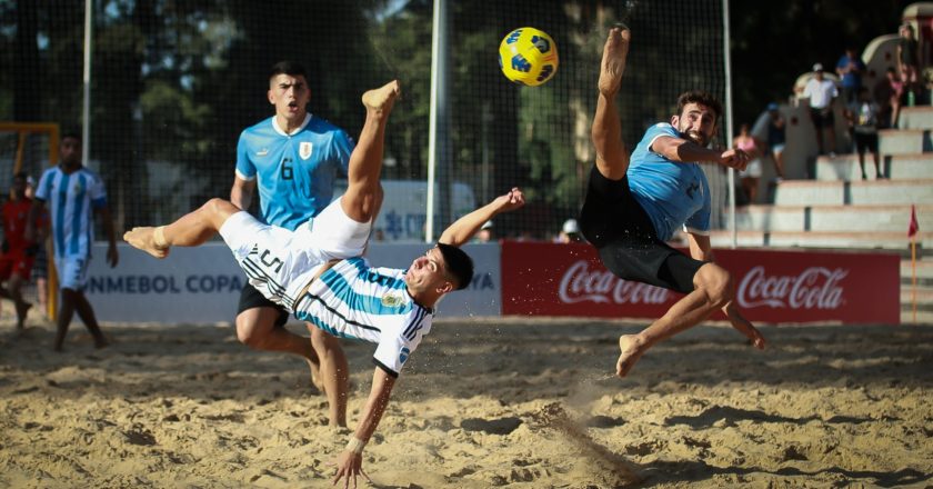 La Copa América de Fútbol Playa se disputa en Rosario