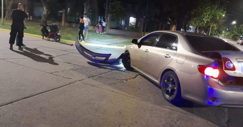 Fuerte choque en Avellaneda