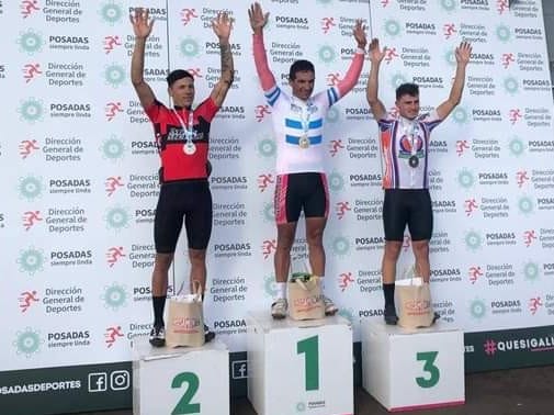 Luis Aquino, de Reconquista, es campeón Argentino de Ciclismo. ¡Felicitaciones!