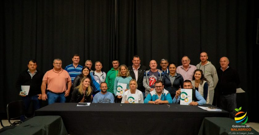 La municipalidad de Malabrigo firmó un convenio con instituciones deportivas para fortalecer sus actividades